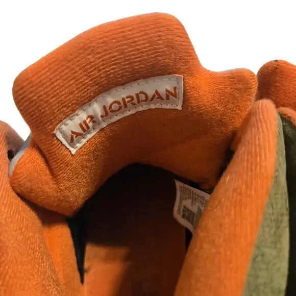 Jordan 5 Retro “Olive” 2024 Army Olive Solar Orange Suede Mens Sz 10.5 - Picture 8 of 11
